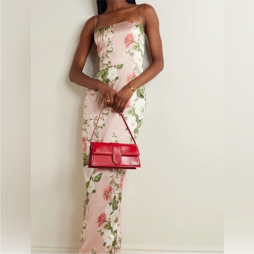 REFORMATION FRANKIE SILK DRESS